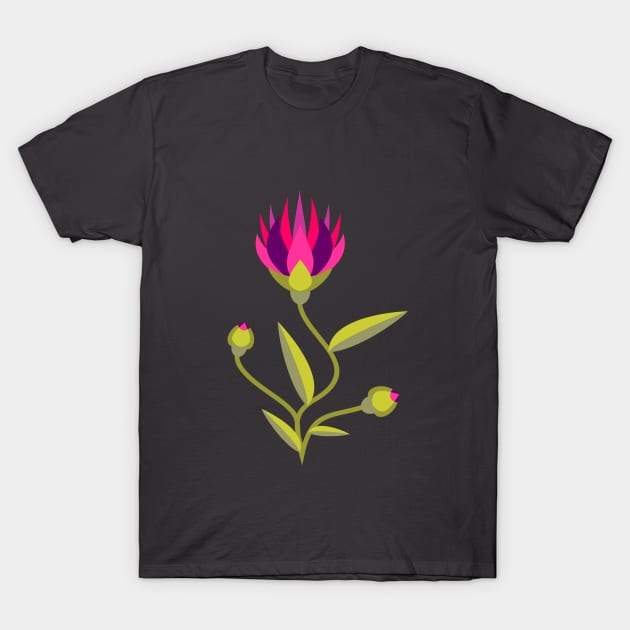 Flower T-Shirt by MichelMM